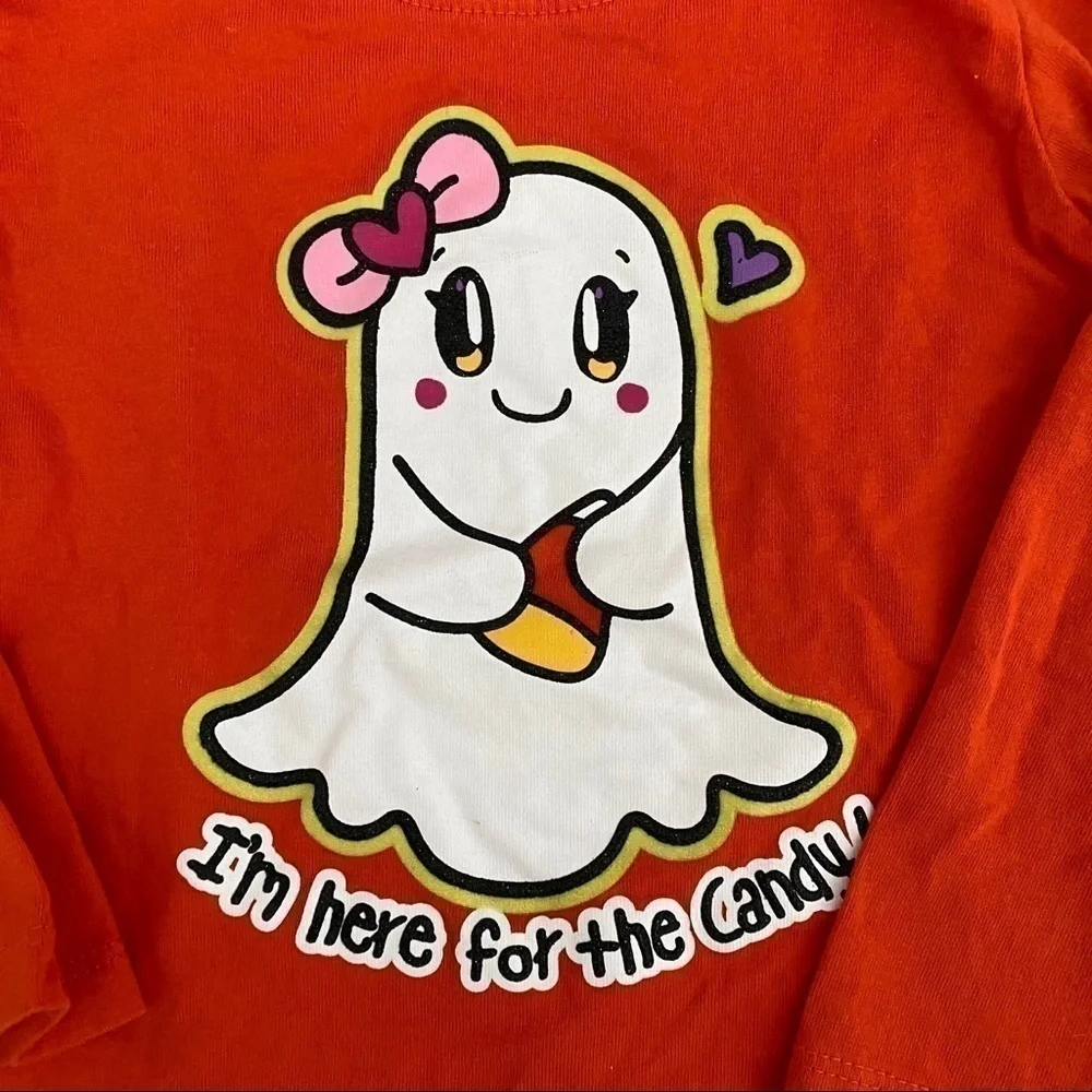 Children’s Place Ghost Candy Long Sleeve Shirt 24 mos Halloween